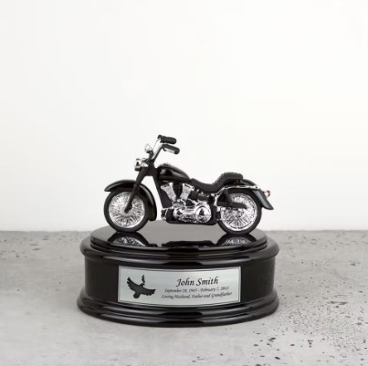 Small Motorcycle Urn